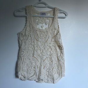 Lace tank
